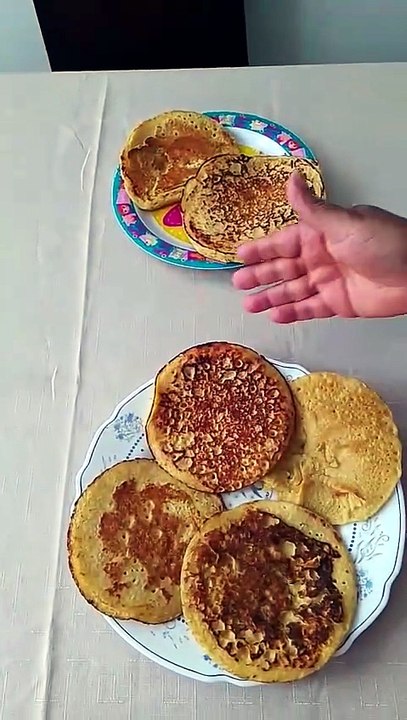pancakes de avena con manzana #pancake #receta #cocinandoconmafloww
