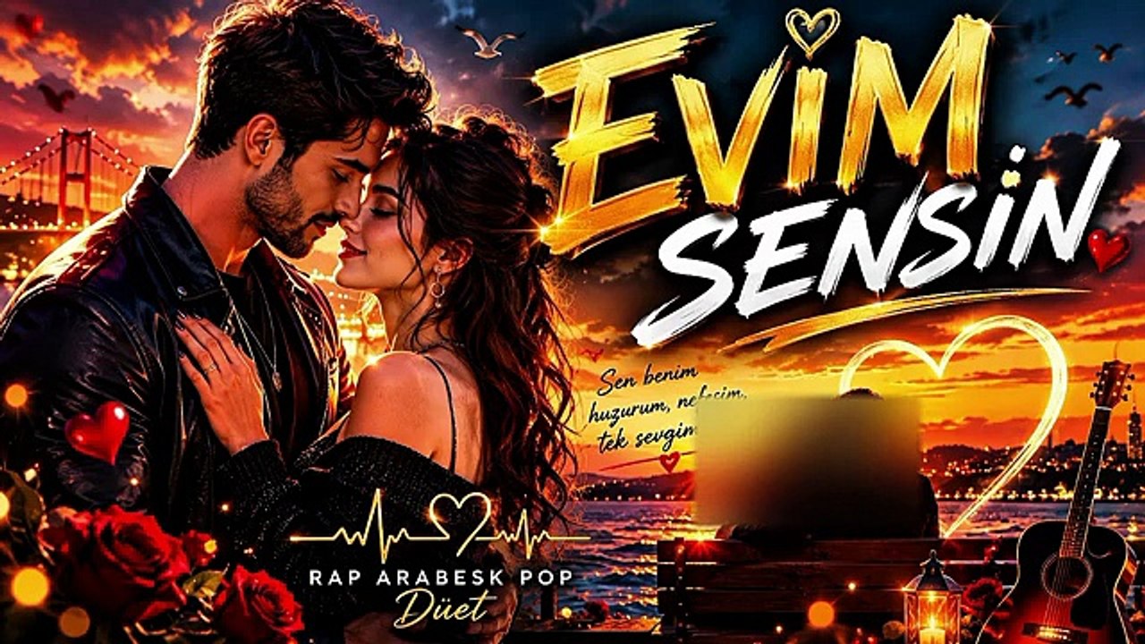 EVİM SENSİN ❤️ | Rap Arabesk Pop Düet | Aşkın En Güzel Hali | Yeni Şarkı 2026