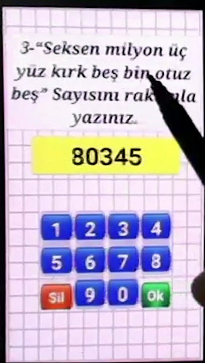 2.3- 8 Basamaklı Sayıların Yazılışı - 5. Sınıf Matematik #shorts