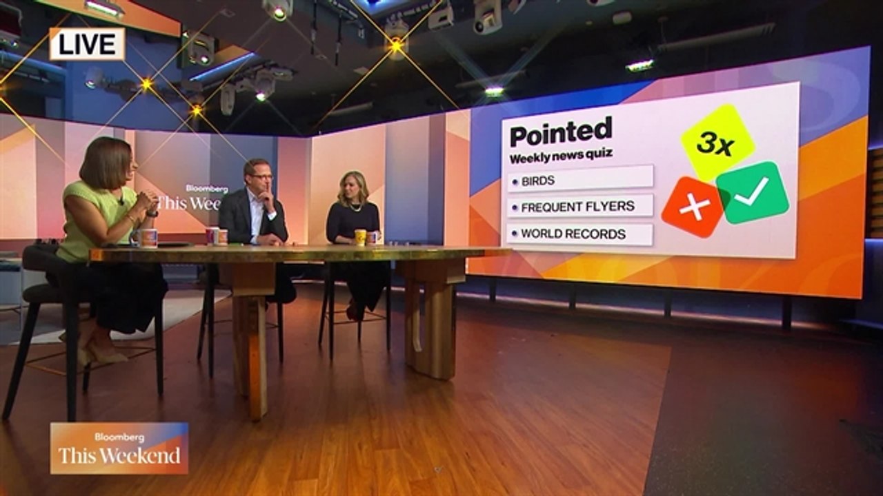 Pointed! Bloomberg's Weekly News Quiz For Risk-Takers
