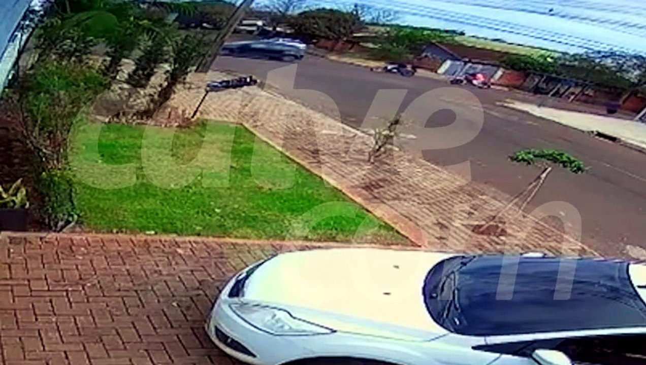 Vídeo: veja momento em que motociclista é morto a tiros em Cascavel
