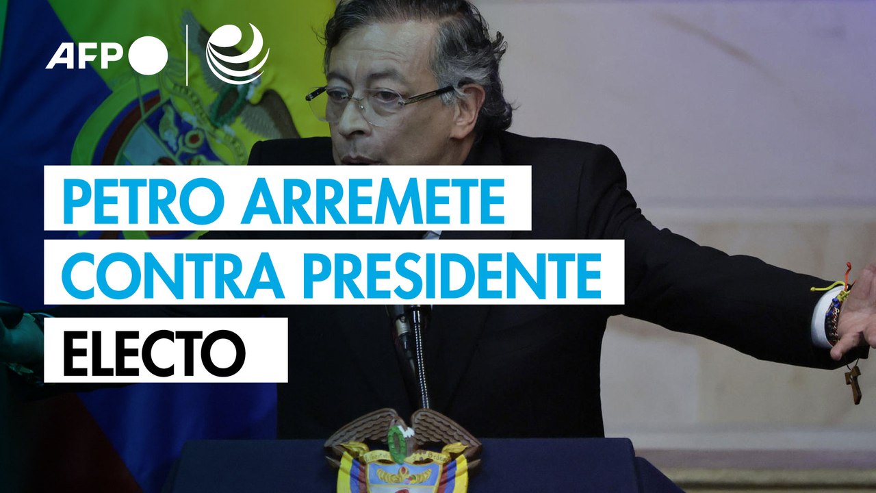 Petro dice que el presidente electo de Colombia “obedece” al gobierno de EEUU