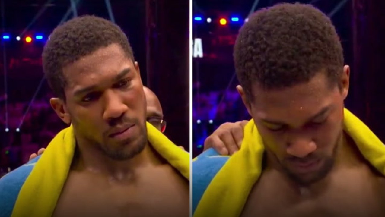 Emotional Anthony Joshua pays tribute to friends killed in crash after Prenga fight victory