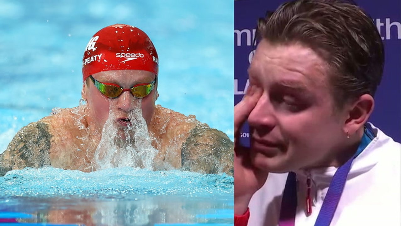 Adam Ramsay-Peaty breaks down in tears after Commonwealth bronze as he admits family feud ‘has taken its toll’