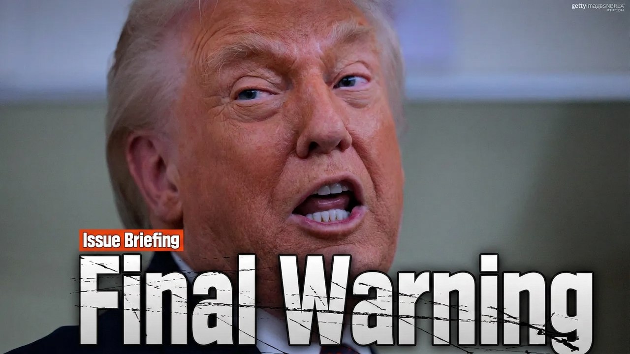 Trump's Final Warning: US Ready for Massive Strike on Iran