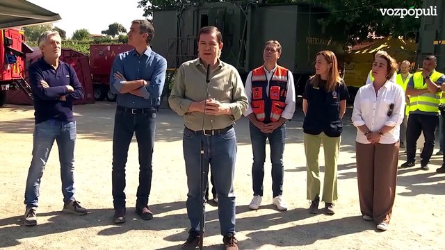 Mañueco revela la causa del incendio de Burgohondo (Ávila): Una imprudencia