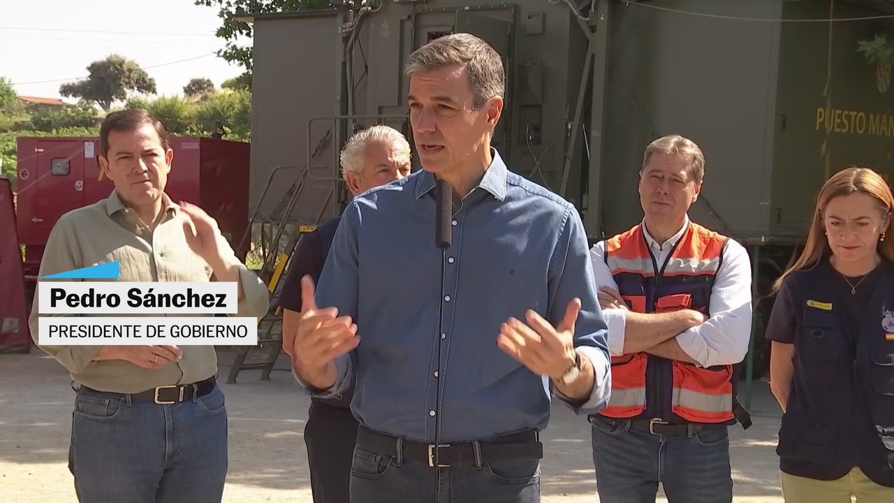 Sánchez: "De 130.000 a 150.000 hectáreas quemadas en menos de 24 horas"