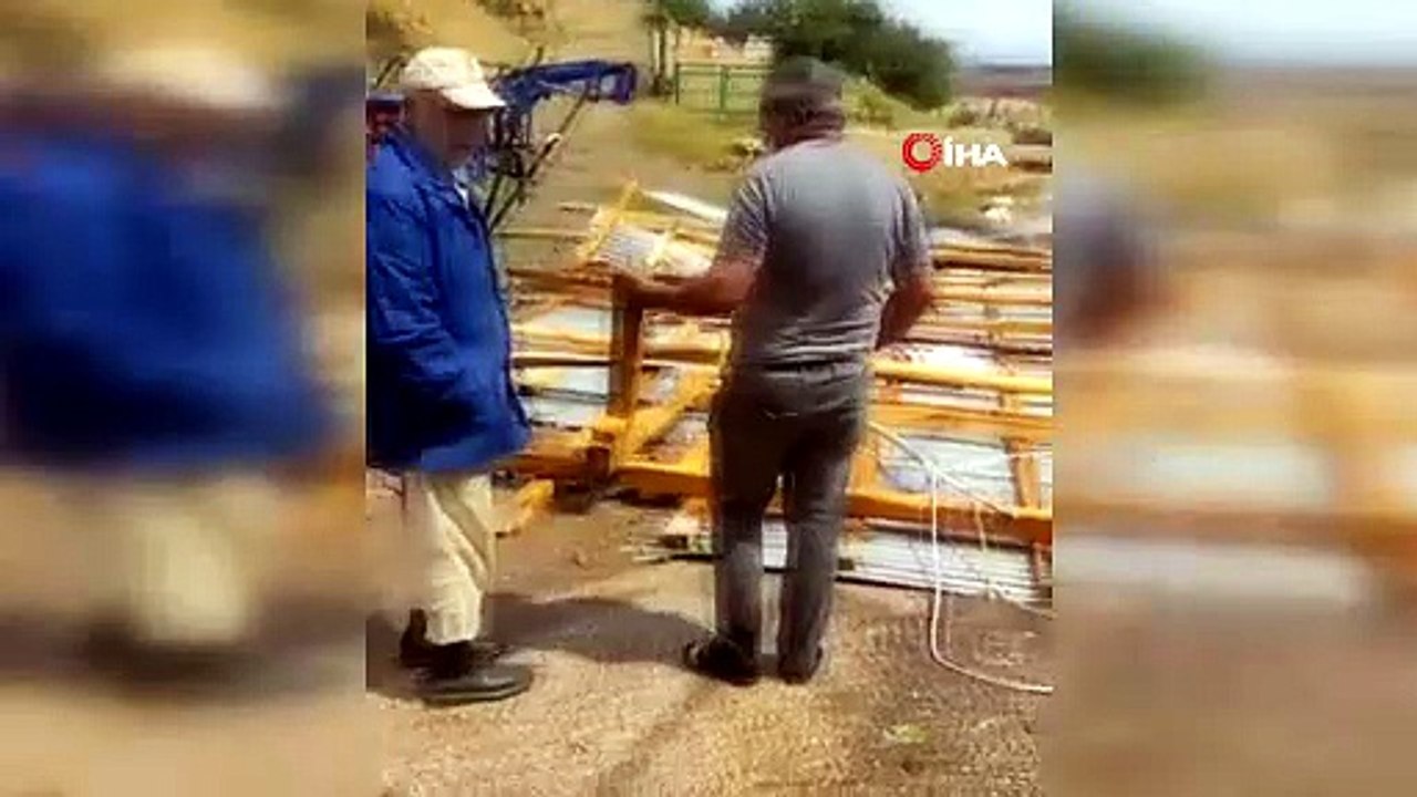 Fırtına ve sağanak Tokat'ta hayatı olumsuz etkiledi