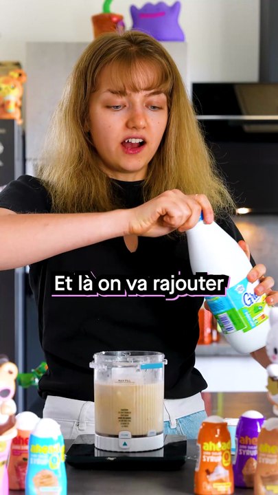 Glace au Café sans sucres à moins de 300kcal le pot - Recette Ninja Creami Swirl