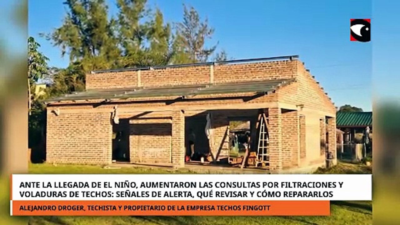 Recomendaciones cuidado del techo y preveción de voladuras ante la llegada de El Niño