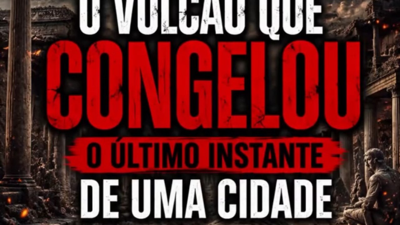🎙️ Arquivo 008 – O vulcão que congelou o último instante de uma cidade
