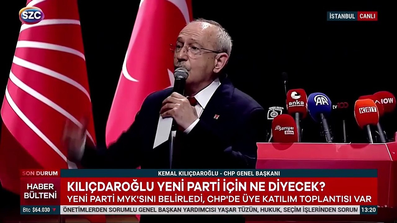 Kılıçdaroğlu ‘Siyaset temiz insan işidir’ dedi: Sözcü TV yayını kesti