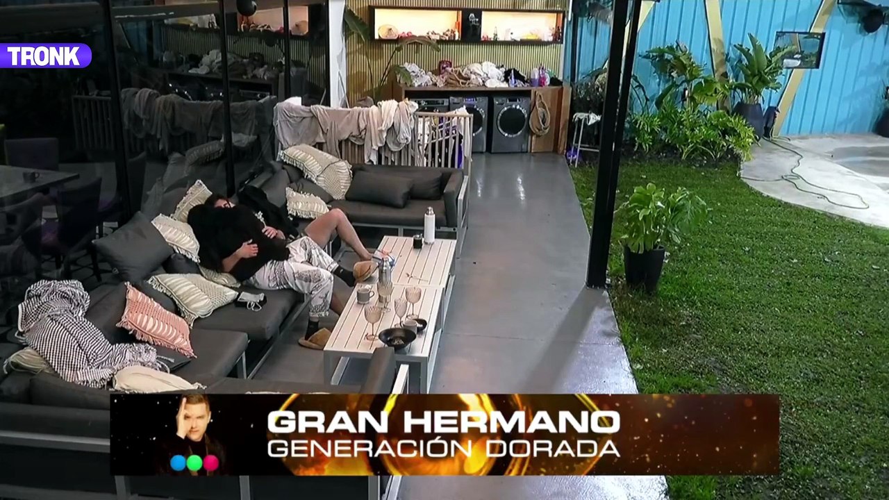 Tini se besó con Hanssen en Gran Hermano
