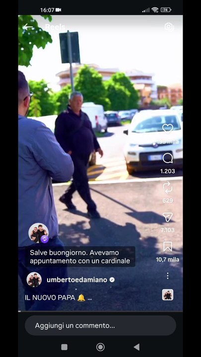 Umberto e Damiano story il nuovo papa