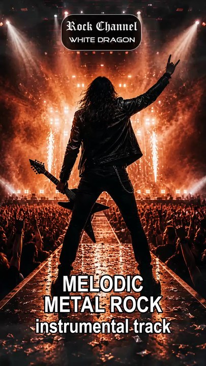 Melodic Metal Instrumental | Music for Focus, Drive & Energy #instrumental #melodicrock