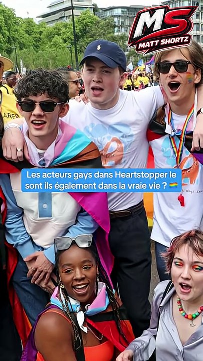 Les acteurs gays dans Heartstopper le sont ils dans la vraie vie 🏳‍🌈