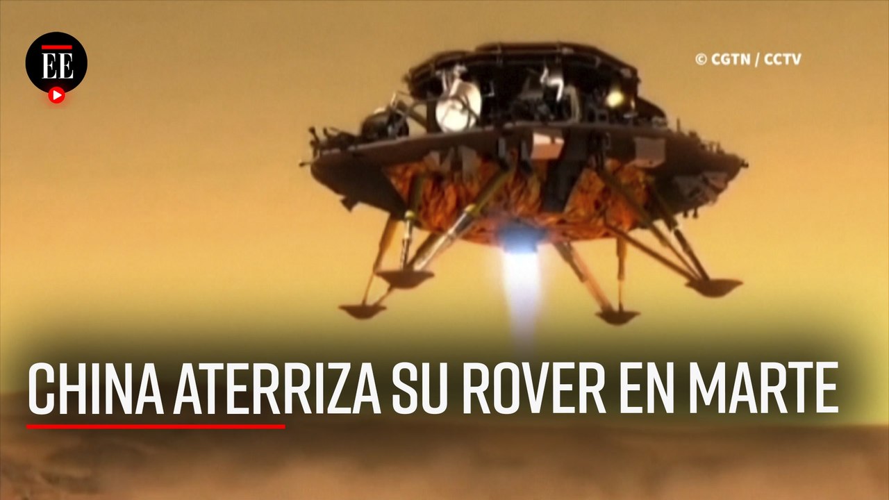 China conquistó Marte: rover Zhurong aterriza con éxito