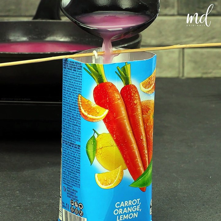DIY flower candle! 🕯️🌼