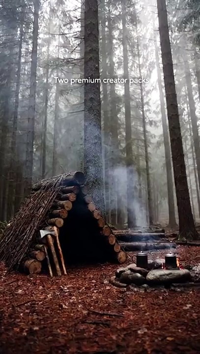 Cinematic Wilderness Survival Pack + Skill‑Building Posters (New Creator Packs)