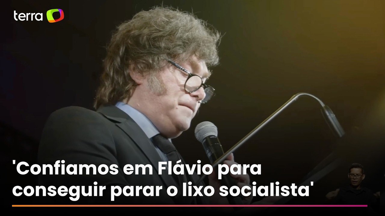 Milei diz que Brasil pode viver consequências nefastas do socialismo se Lula vencer eleições