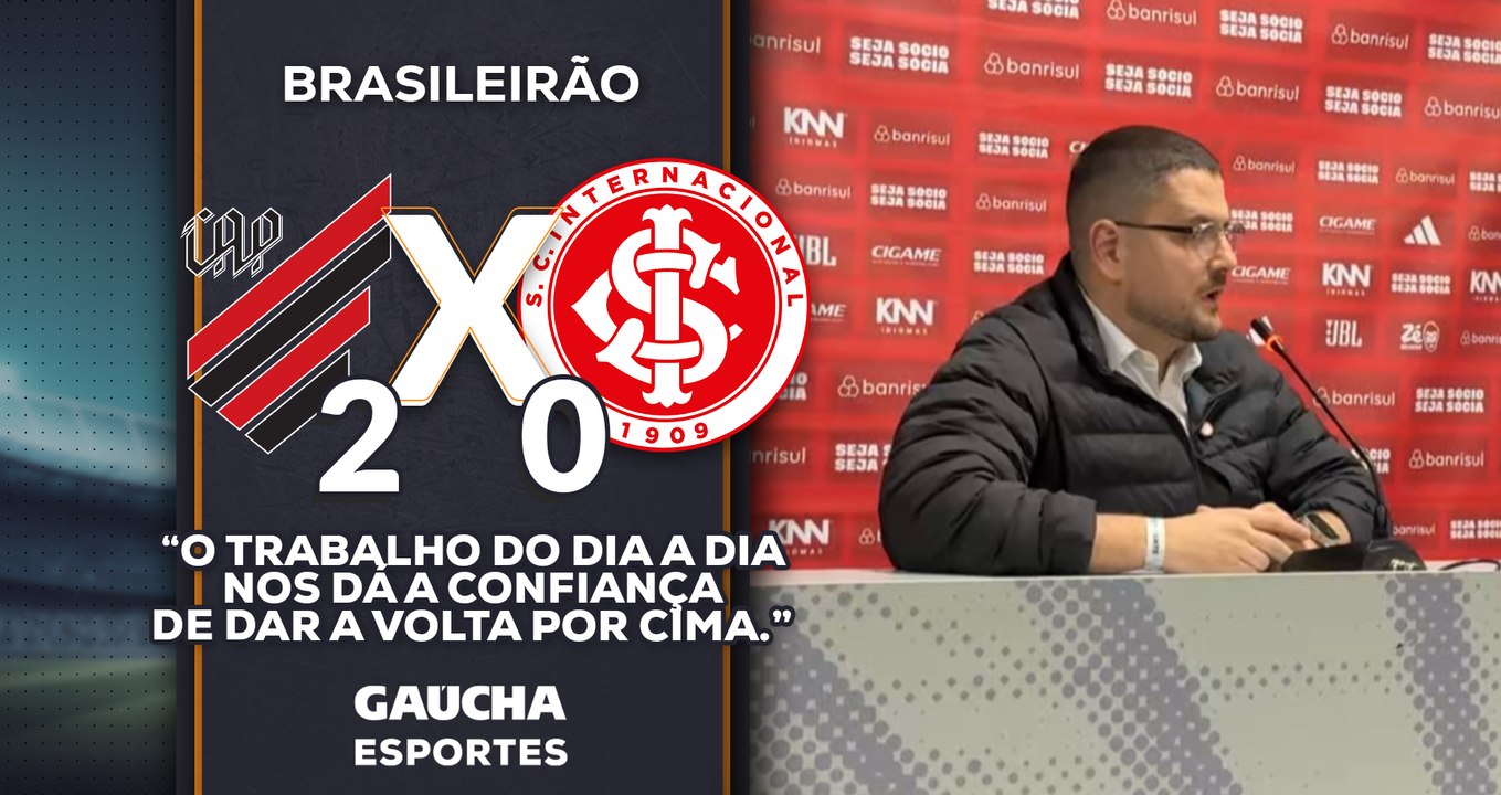 Grunberg fala após derrota do Inter