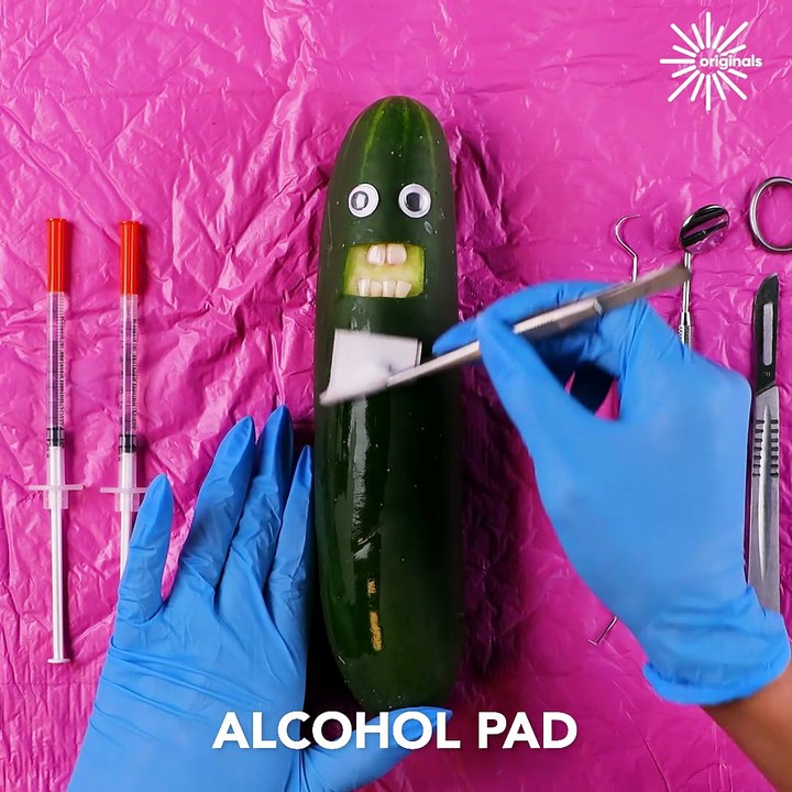 Cucumber gives birth to pickle baby! 🥒👶🎉