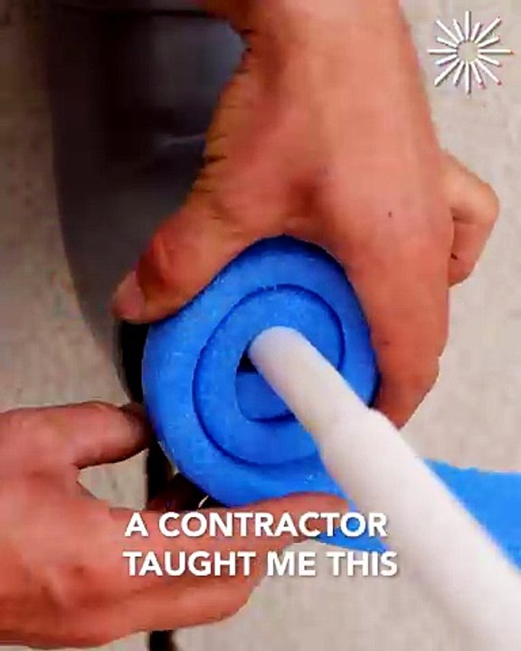 Properly securing the AC pipe entry