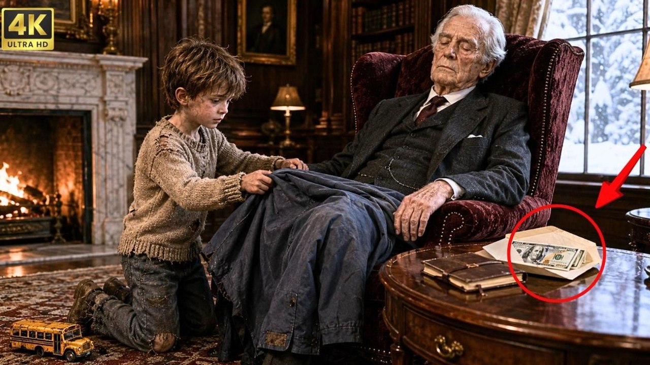 Billionaire Pretended to Sleep to Test a Poor Boy  What the Boy Did Made Him Cry All Night