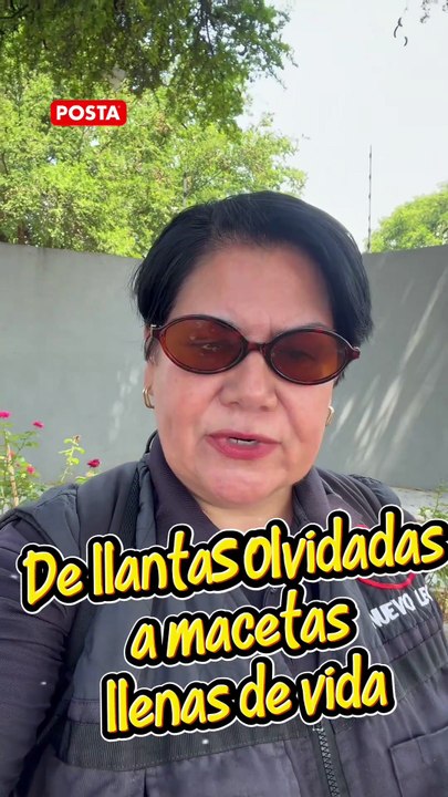 De llantas abandonadas a macetas con vida vecinos de Apodaca les dan segunda oportunidad (1)