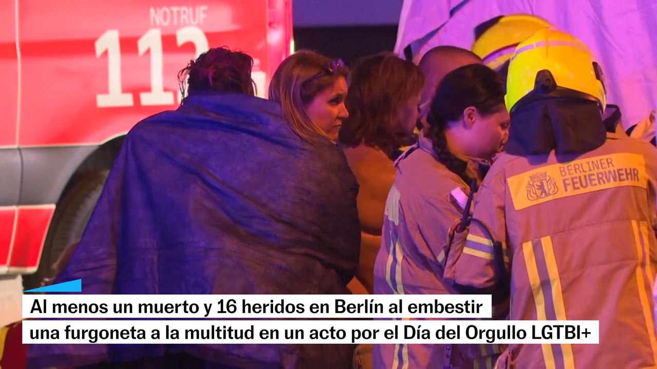Atropellados durante el Día del Orgullo en Berlín
