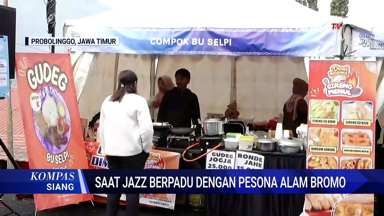 BRI Jazz Gunung Bromo 2026 Sukses Sedot Penonton, UMKM Ikut Terdongkrak | KOMPAS SIANG