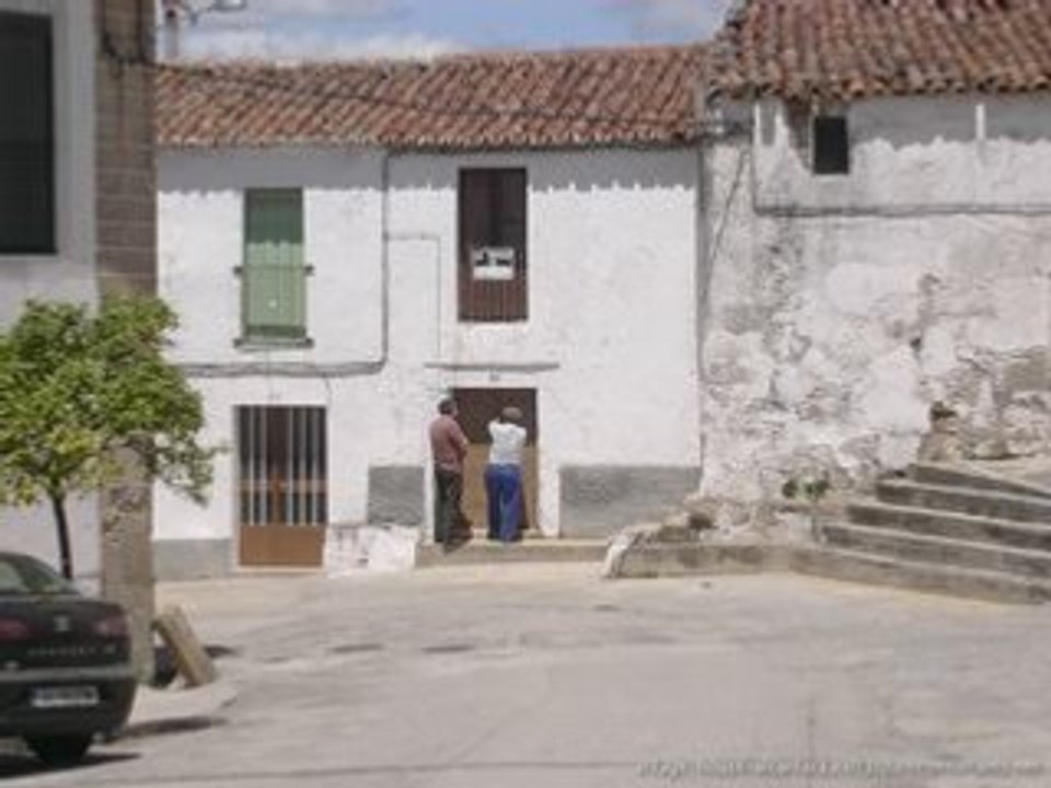 Traditional village house in Cáceres, Extremadura