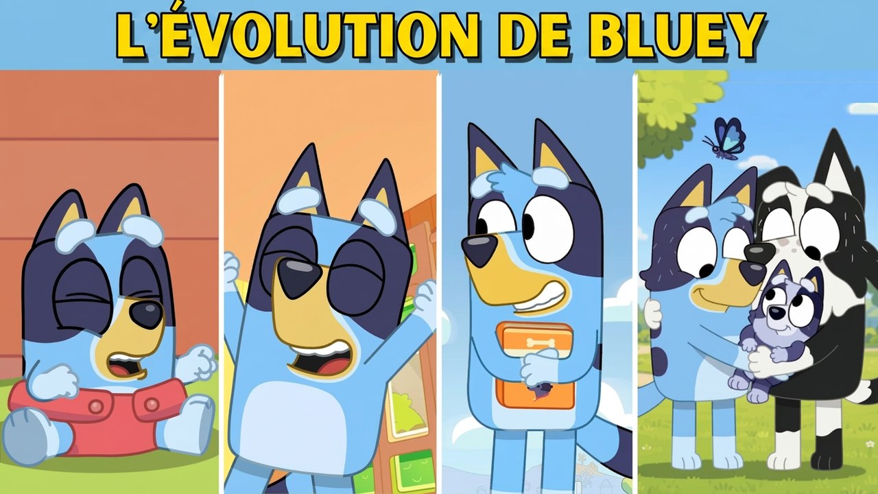 L'évolution complète de Bluey (2016-2026)