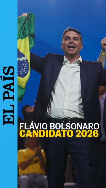 Flávio Bolsonaro se lanza a la carrera presidencial de Brasil