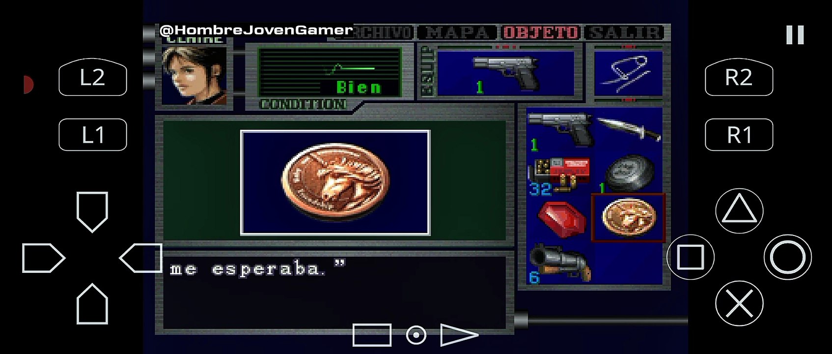 Resident Evil 2 Claire Redfield A Subt. Español Parte 3 DuckStation Android