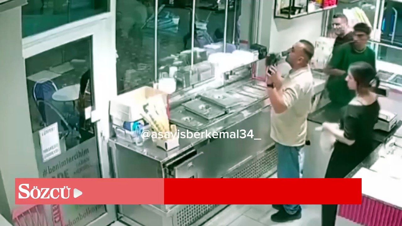 Telefonda görüştüğü kişiye el salladı, dondurmacıyı vurarak öldürdü