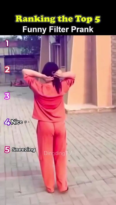 Ranking the Top 5 funny filter prank -dtv
