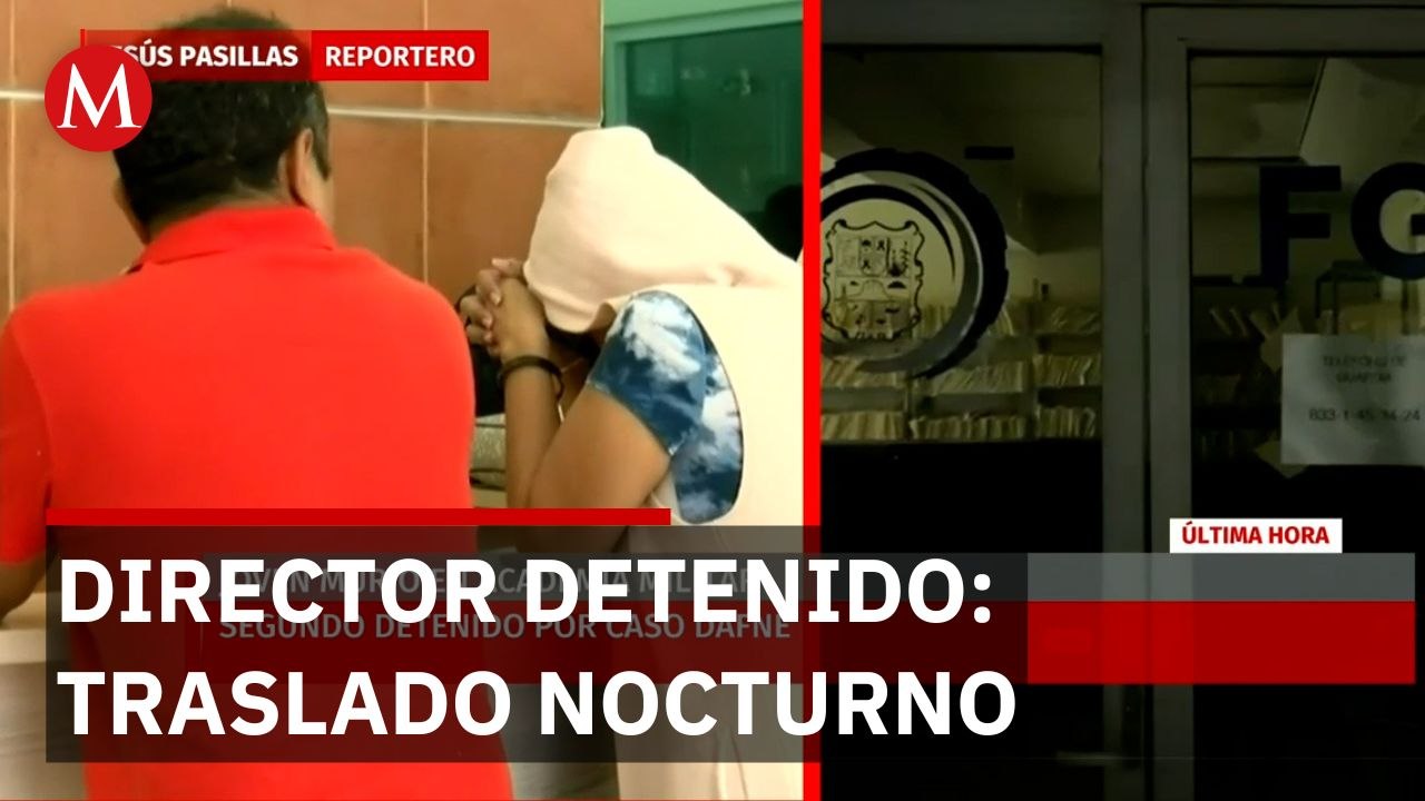 Familias claman justicia mientras director detenido enfrenta traslado nocturno a Altamira