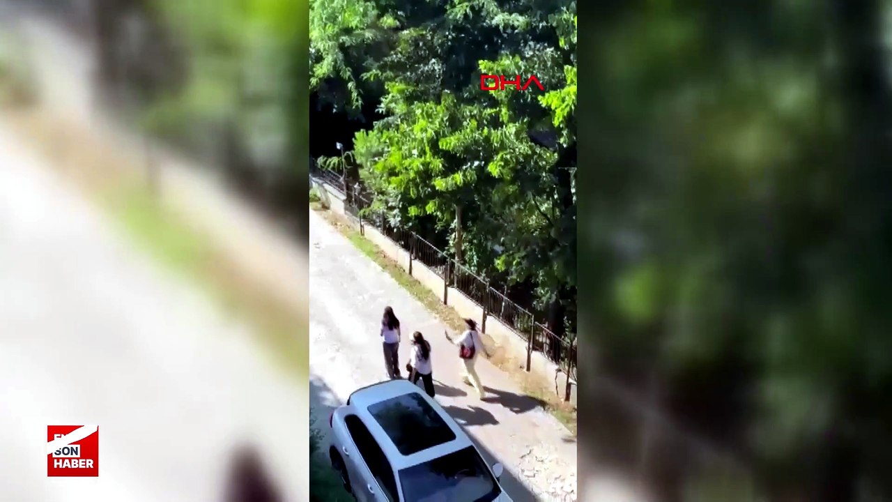 Beşiktaş'ta hırsızlık için dairelerin kapılarını yoklayan 3 şüpheli ...