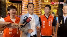 桃園輔選談725反毒油  宋楚瑜質疑陳建仁「多喝水」說法
