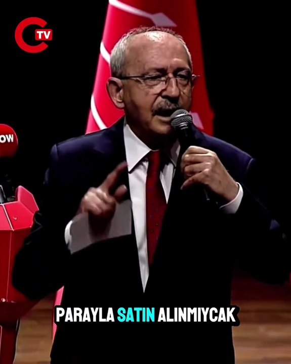 Kılıçdaroğlu: 'Parayla satın alınmayacak adamların CHP'de olması lazım'