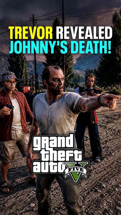 Trevor Revealed Johnny's Death! #GamesTyphoon #Gta5 #Gtav #Shorts #Johnny #Trevor #Clay #Terry