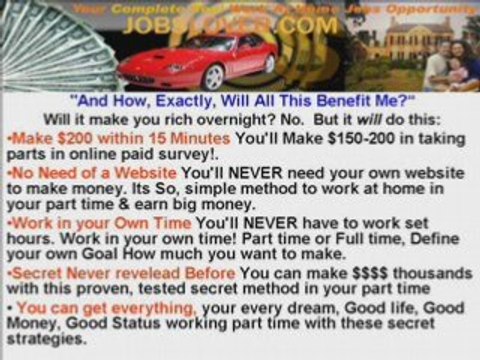 WORK AT HOME - DATA ENTRY TYPING - PAID SURVEY GET