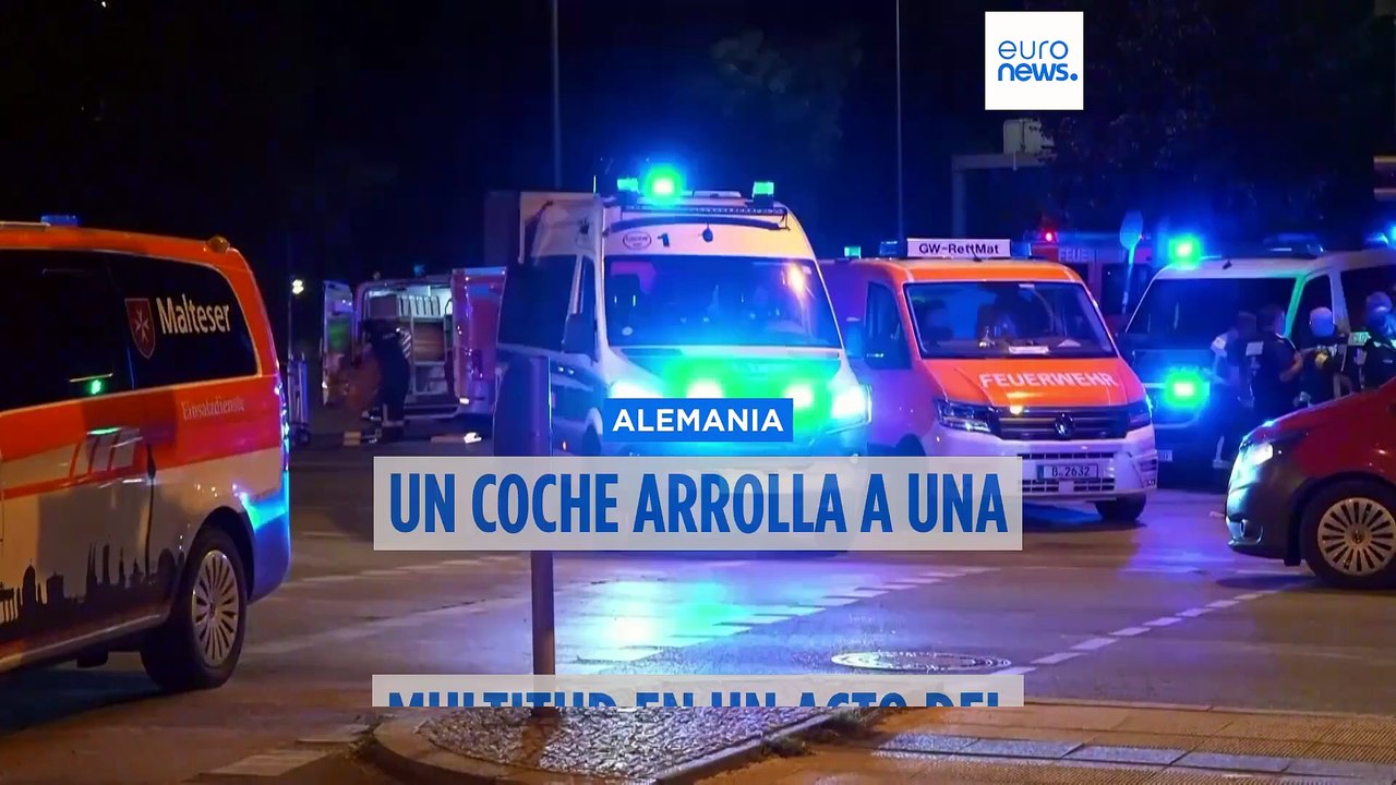 Atentado en Berlín en un atropello múltiple en la fiesta del Orgullo: una persona muerta y 29 heridas