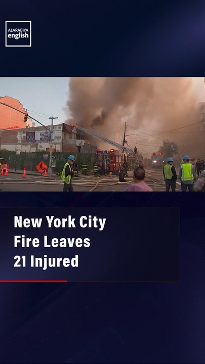 New York City Fire Leaves 21 Injured