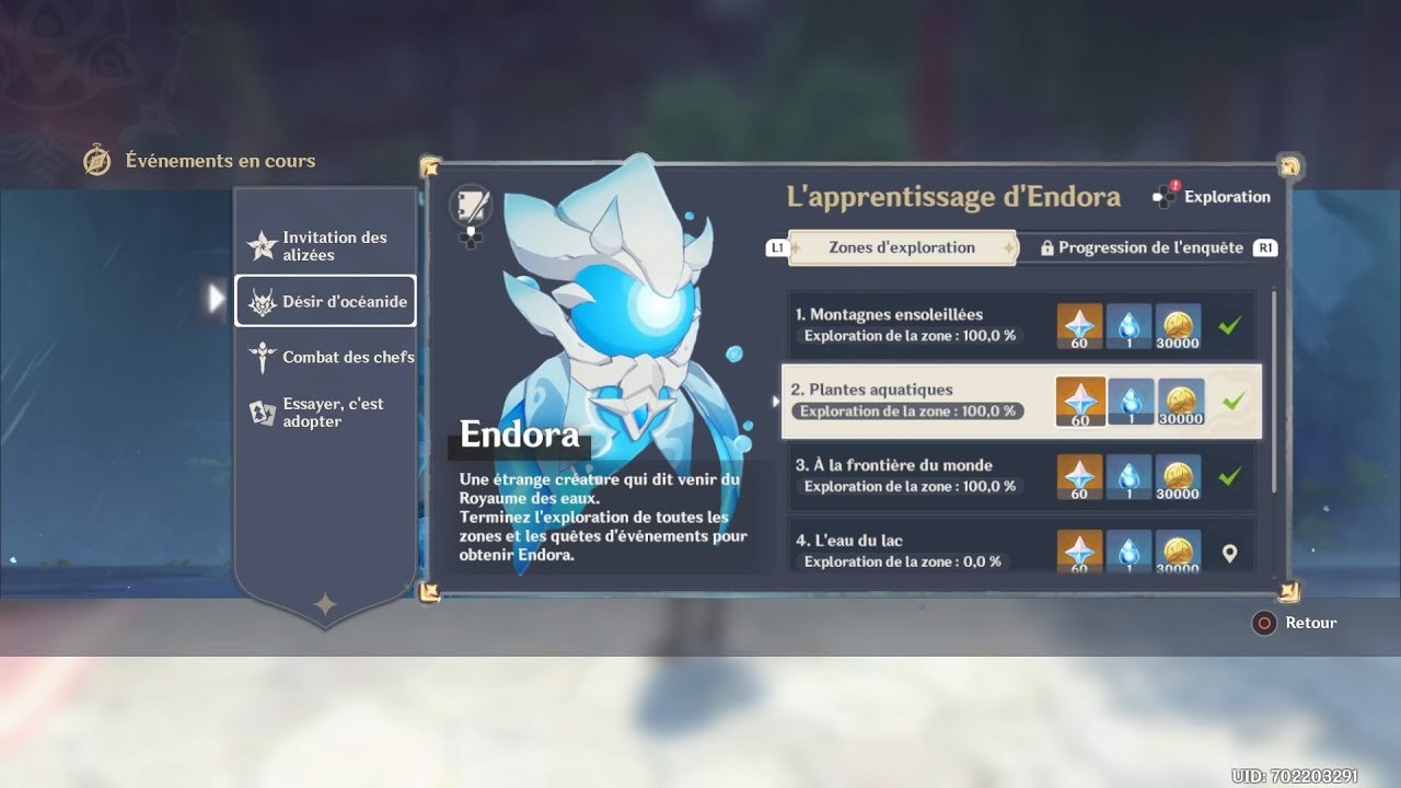 Genshin Impact FR | Désir d'Océanide : Plantes Aquatiques !