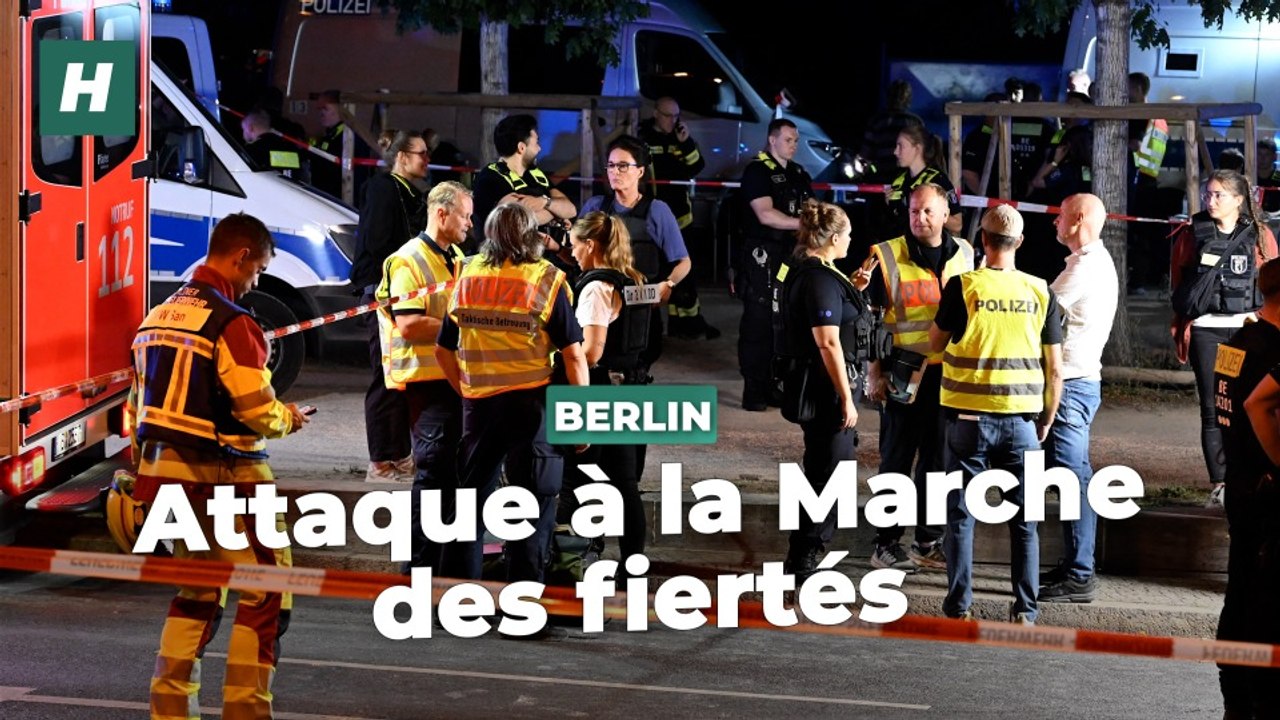 À Berlin, la marche des fiertés endeuillée par une attaque ayant fait un mort et plusieurs blessés