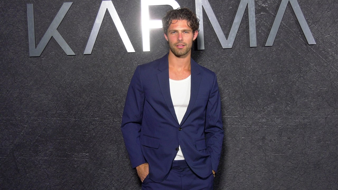 Dylan Wrona "Karma Automotive" celebration event black carpet arrivals