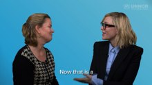 Cate Blanchett entrevista a Kelly Clements.
