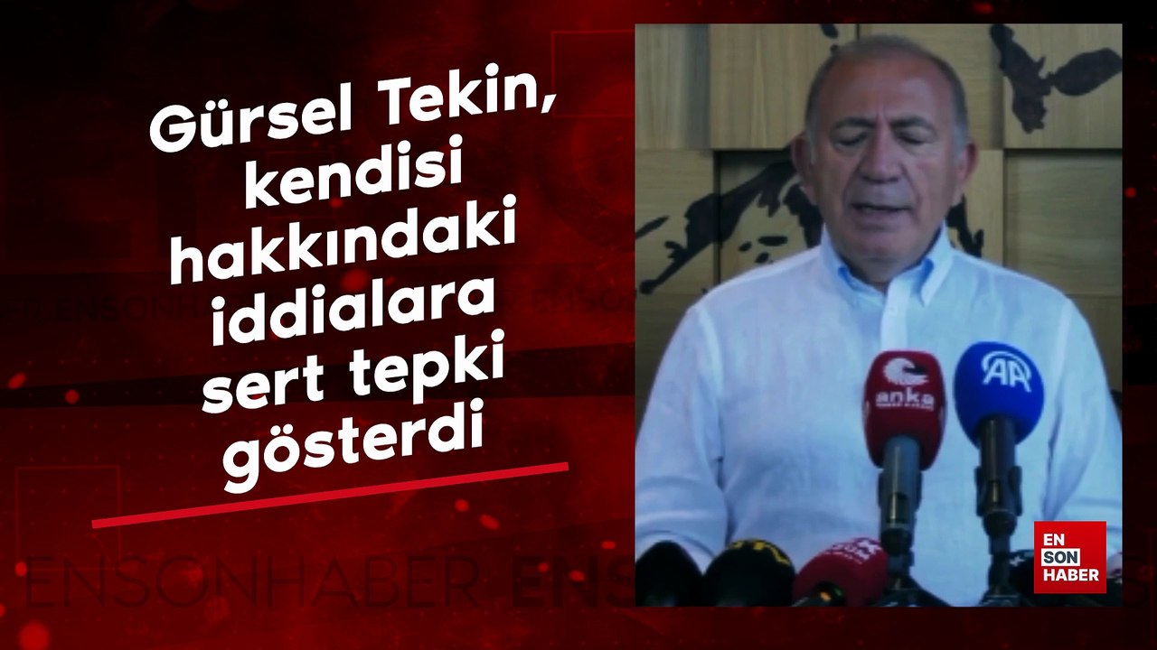 Gürsel Tekin, 'figüran' iddialarına yanıt: FETÖvari tezgahın sorumluları bulunacak